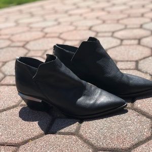 Black Dolce Vita Pointy Marca Ankle Bootie